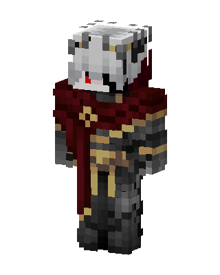 Crimson Knight Minecraft skin