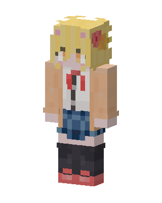 Sailor Uniform Girl skin, 3D preview