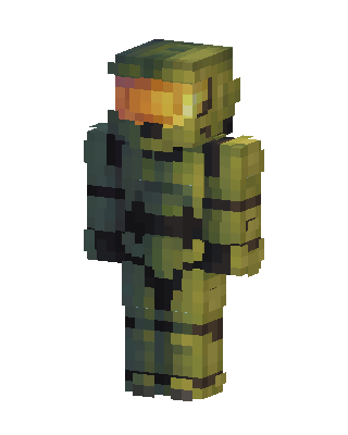 Master Chief Minecraft PvP skin