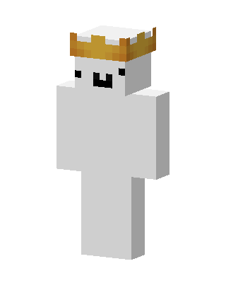 Crowned Marshmallow skin, 3D preview