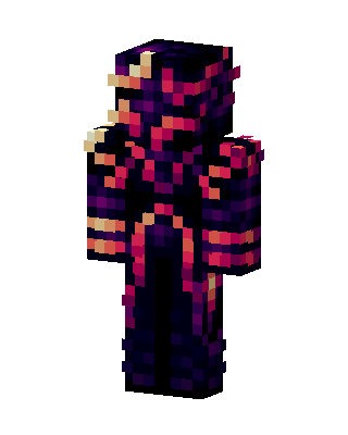 Magma Warlock skin, 3D preview