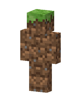 Brown Mob skin, 3D preview