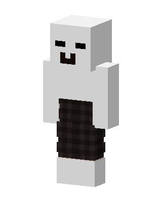 Plaid Ghost skin, 3D preview