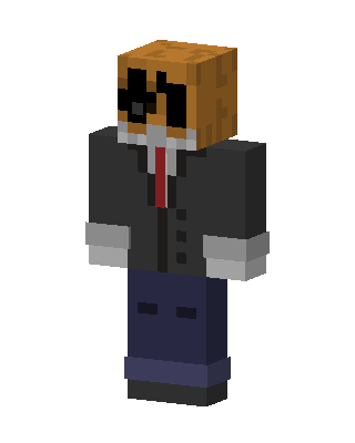 Pumpkin Head Suit Minecraft skin