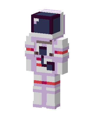 Astronaut Minecraft skin
