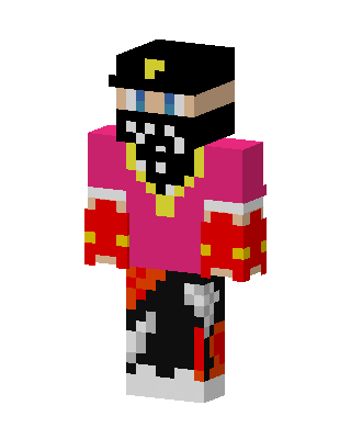 Pink Player Boy Minecraft skin