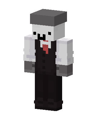 Dapper Ghost Minecraft skin