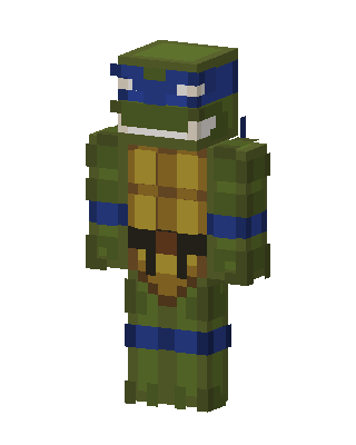 Leonardo skin, 3D preview