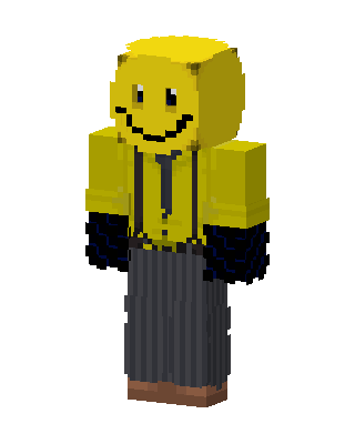 Smiley Suspenders Minecraft skin
