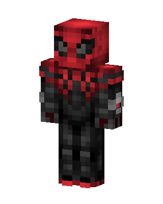 Dark Spider-Man skin, 3D preview