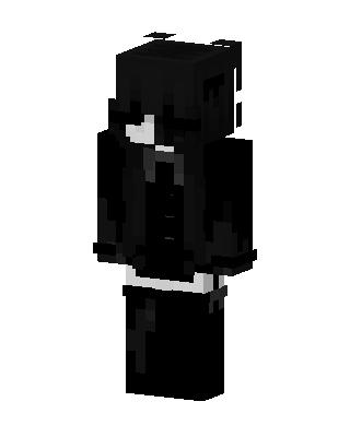 Shadow Maid skin, 3D preview