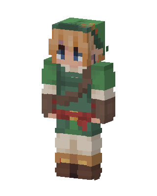 Link skin, 3D preview