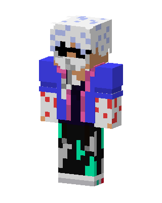 Blue Drip Boy Minecraft skin