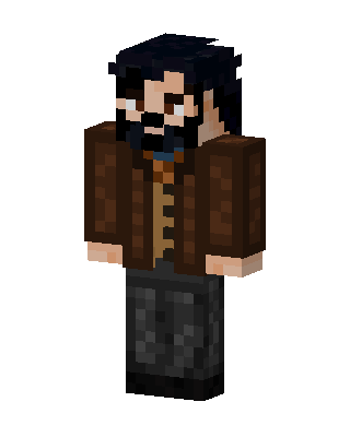Brown Player Boy Minecraft skin