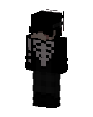 Black Villain Boy Minecraft skin