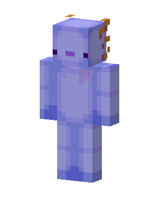 Blue Mob skin, 3D preview