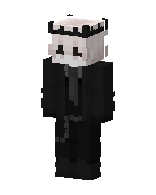 Pale Mourner skin, 3D preview