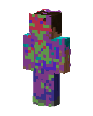 Chaos Camo skin, 3D preview
