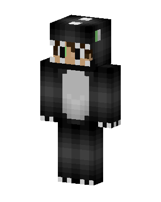 Orca Hoodie skin, 3D preview
