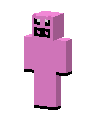 Pink Mob skin, 3D preview