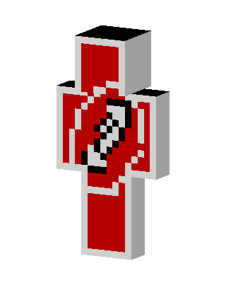 Red Mob skin, 3D preview