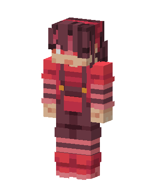 Crimson Ronin skin, 3D preview