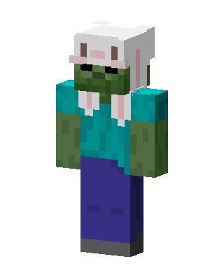 Teal Animal Minecraft skin