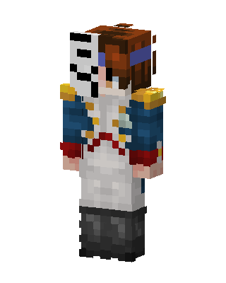 Masked Naval Officer Minecraft knight skin