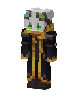 Black Ninja skin, 3D preview