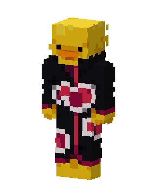 Akatsuki Duck Minecraft YouTuber skin