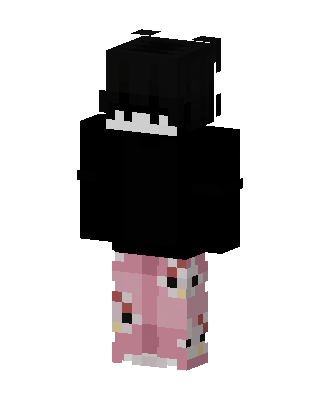 Hello Kitty Pajamas skin, 3D preview