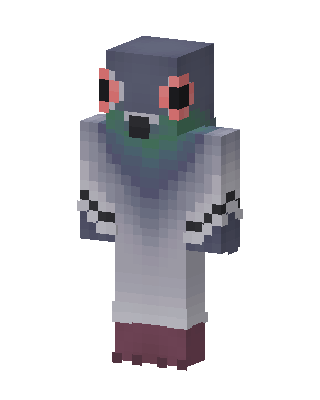 Pigeon Person Minecraft skin