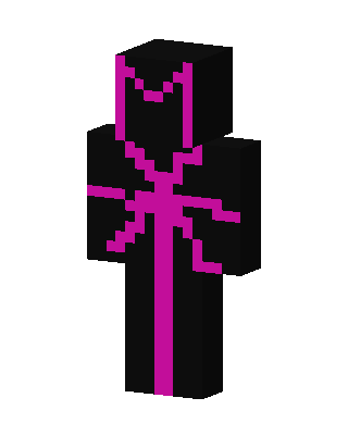 Black Villain skin, 3D preview