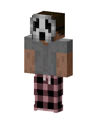 Ghostface Pajamas skin, 3D preview