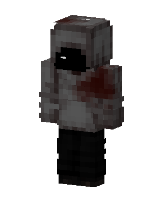 Gray Hoodie Boy Minecraft skin