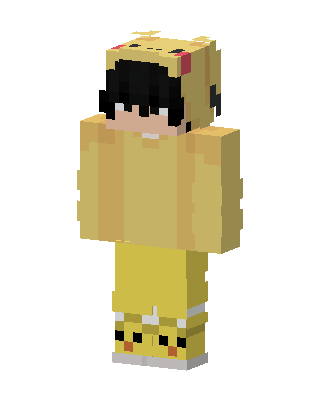Pikachu Hoodie Minecraft cat girl skin