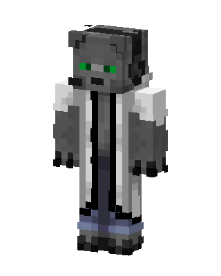 Lab Coat Wolf skin, 3D preview