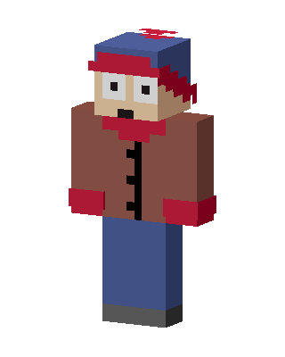 Stan Marsh skin, 3D preview