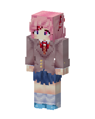 Natsuki Minecraft skin