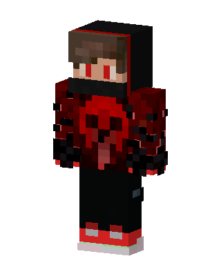 Crimson Hoodie Minecraft skin
