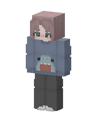 Shark Hoodie Kid Minecraft skin