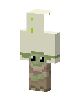 Grogu skin, 3D preview