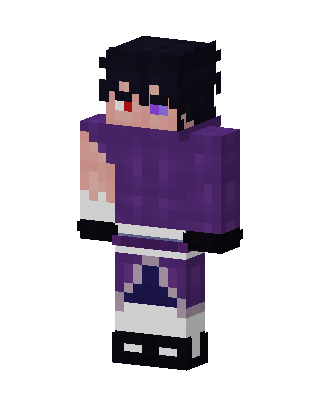 Sasuke Uchiha Minecraft purple skin