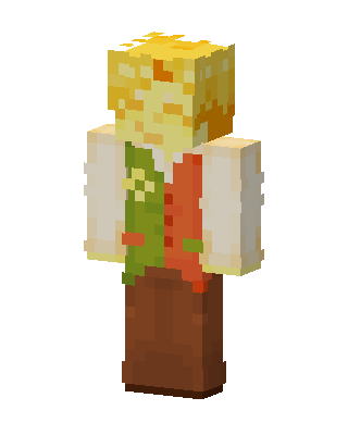 Sunflower Farmer skin, 3D preview