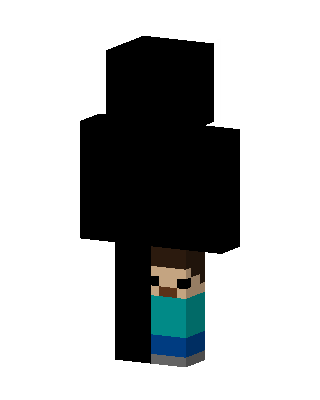 Shadow Steve Minecraft skin