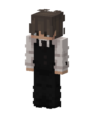 Formal Waiter skin, 3D preview