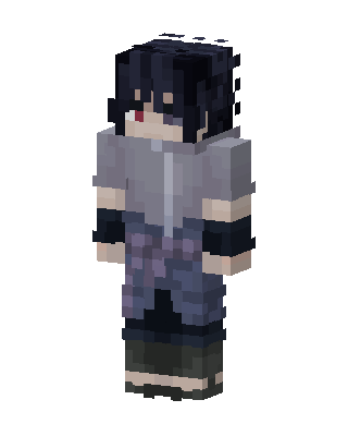 Sasuke Uchiha skin, 3D preview
