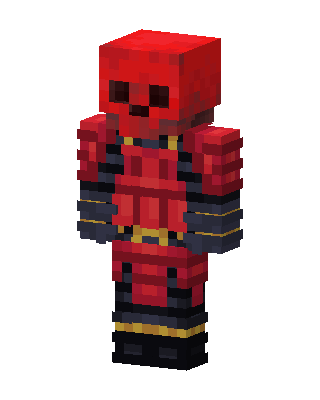 Red Knight Boy Minecraft skin