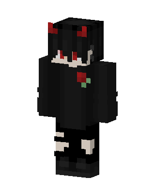 Rose Demon skin, 3D preview