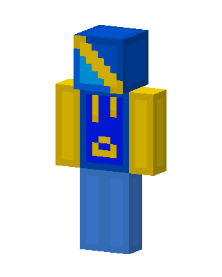Blue Mob Boy Minecraft blue skin